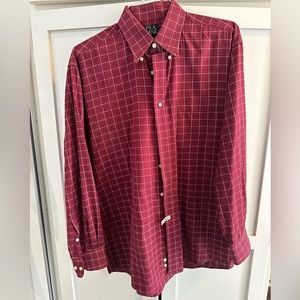 Men’s long sleeve button down. Jos A. Bank, Medium